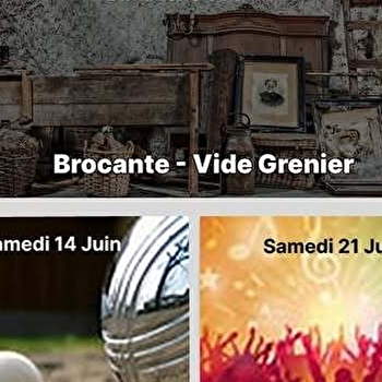 Vide-greniers au Camping - ARCY-SUR-CURE